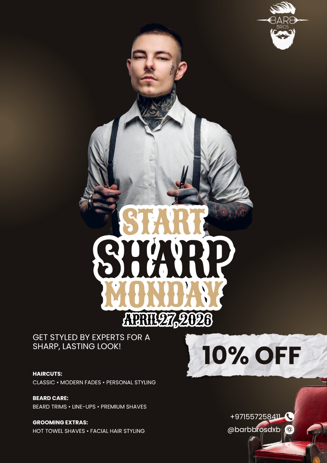 BarBros gents salon dubailand