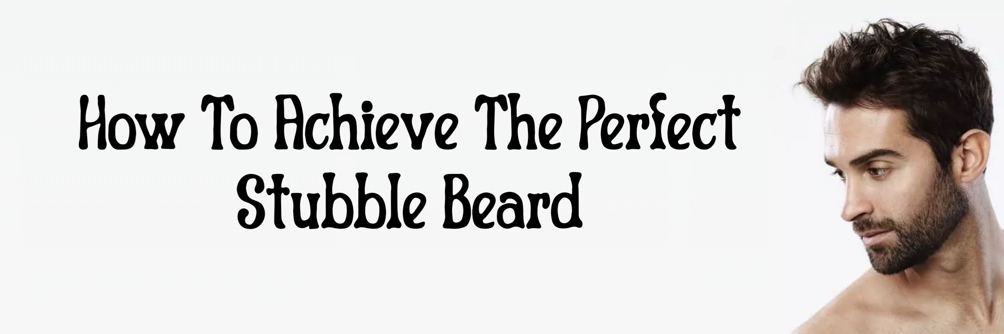 Man with a perfectly groomed stubble beard sitting in the barber’s chair at BarbBros Gents Salon, Dubai.
